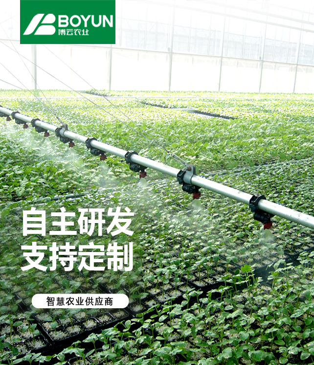 惠州温室大棚自走式喷灌机打药机